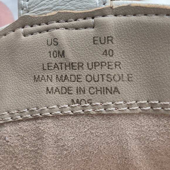 NEW SAM EDELMAN Moe Embroidered Leather Pointed Toe Heel Ankle Boot White sz 10 - Picture 6 of 7